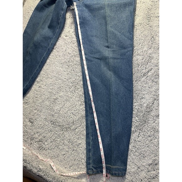 Vtg Calvin Klein Pleated Jeans Womens 28” High Rise Straight Mauritius 80s Rare - Picture 9 of 16